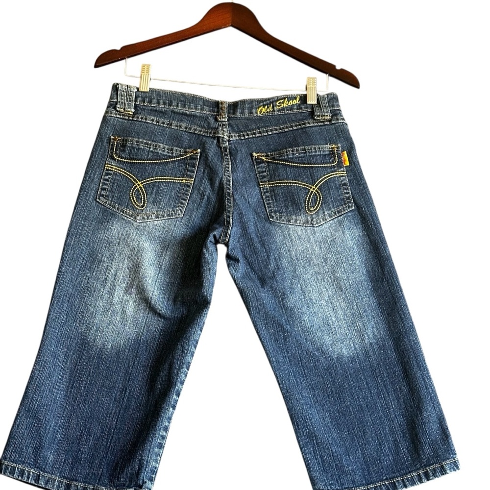 Old Skool Blue Denim Capri Women’s Jeans Sz 9/10